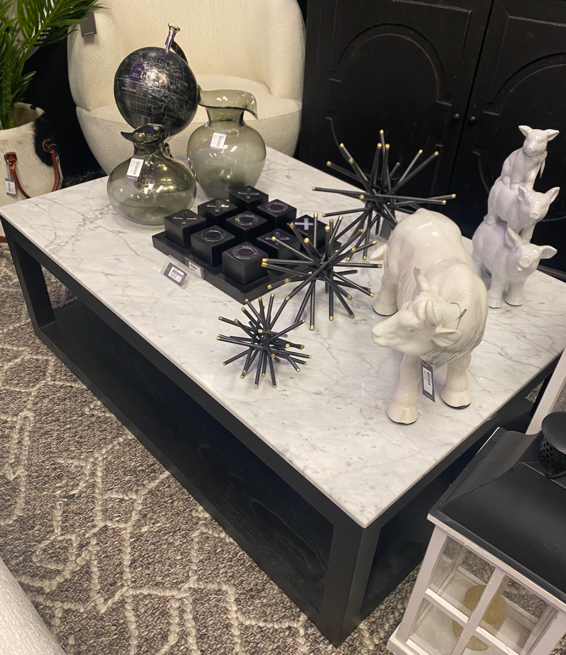 EDGAR MARBLE COFFEE TABLE