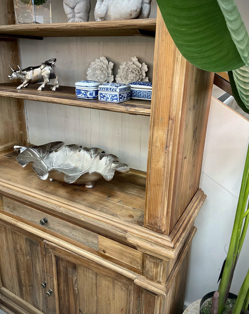 Surrey Reclaimed Pine Display Shelves