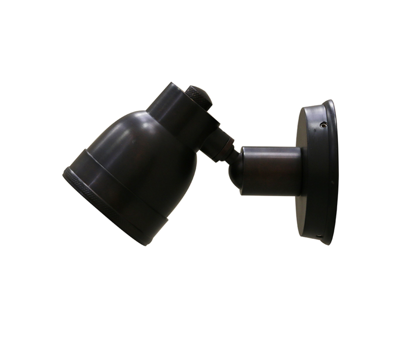 Outdoor Brass Spotlight - Dark Bronze
