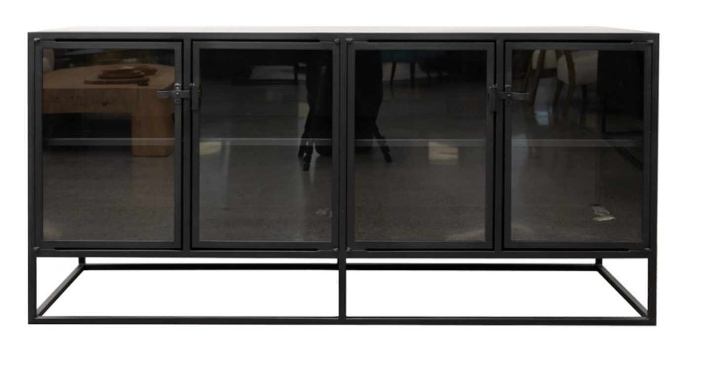 Carlson Iron Sideboard - Black
