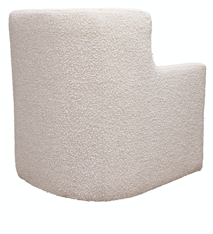 Oscar Swivel Armchair - Boucle