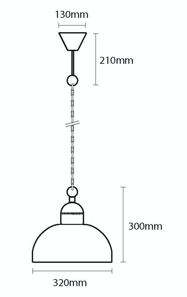 Alto Pendant - Pewter