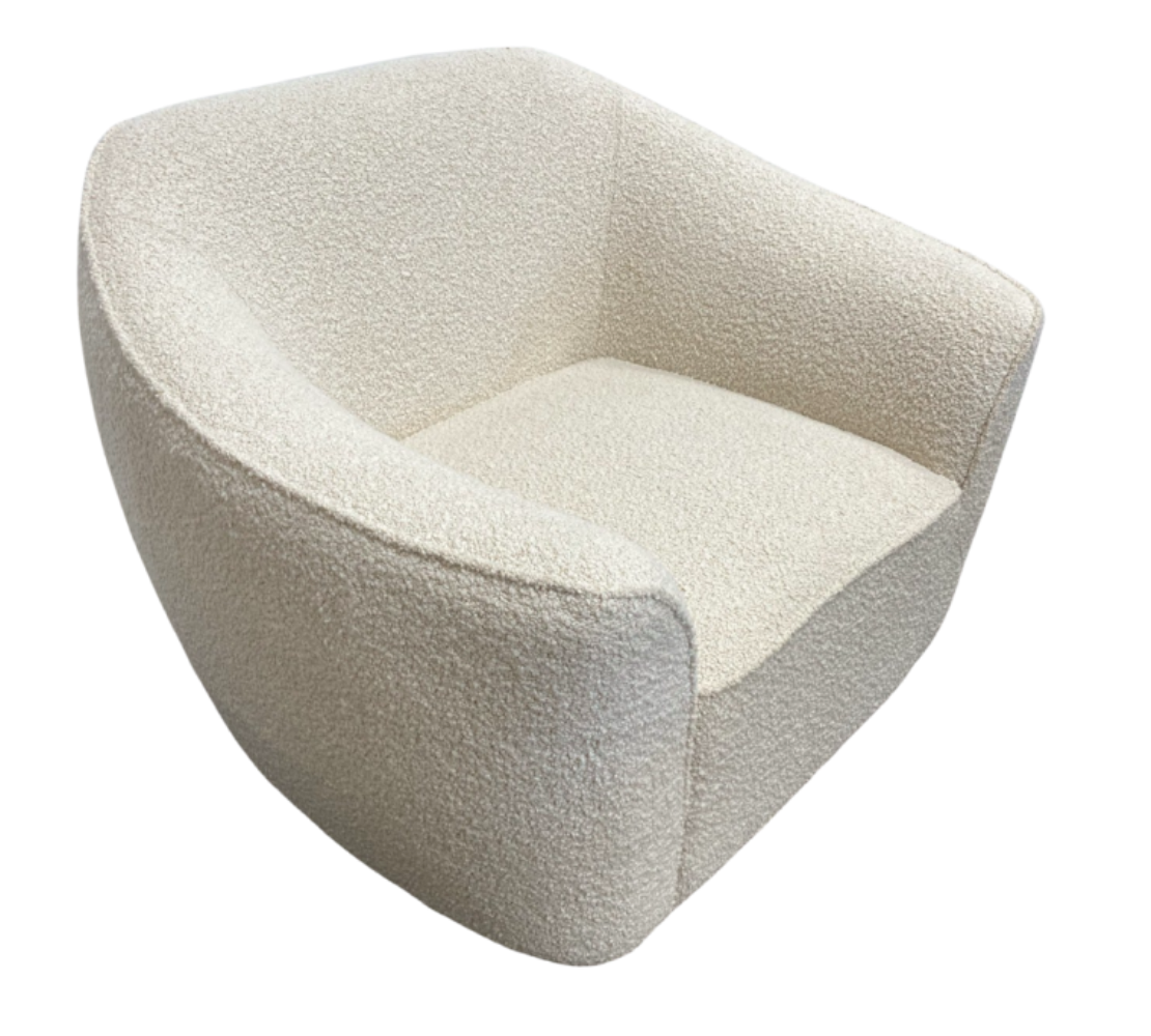 Venice Boucle Armchair Off White