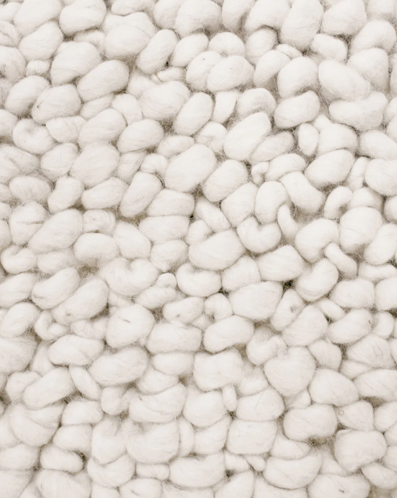 Mackenzie Floor Rug - White Straw