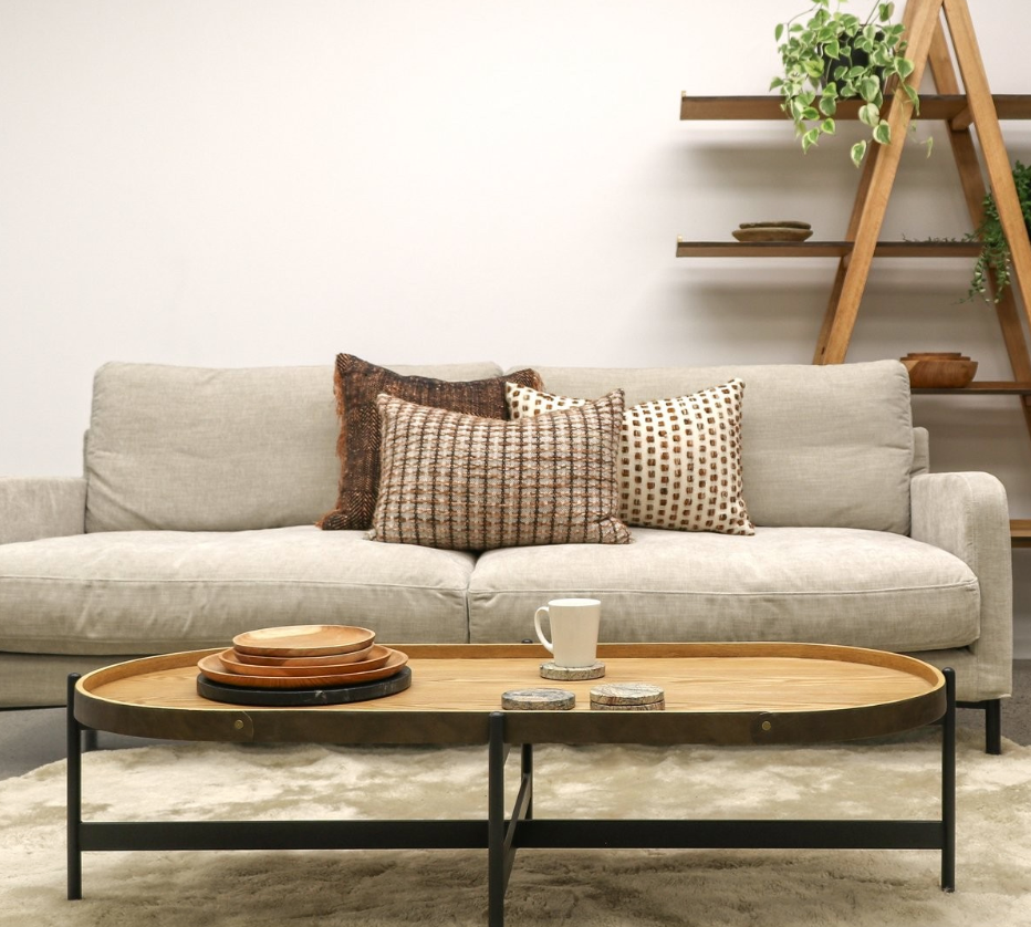 Haywood Oval Coffee Table - Natural