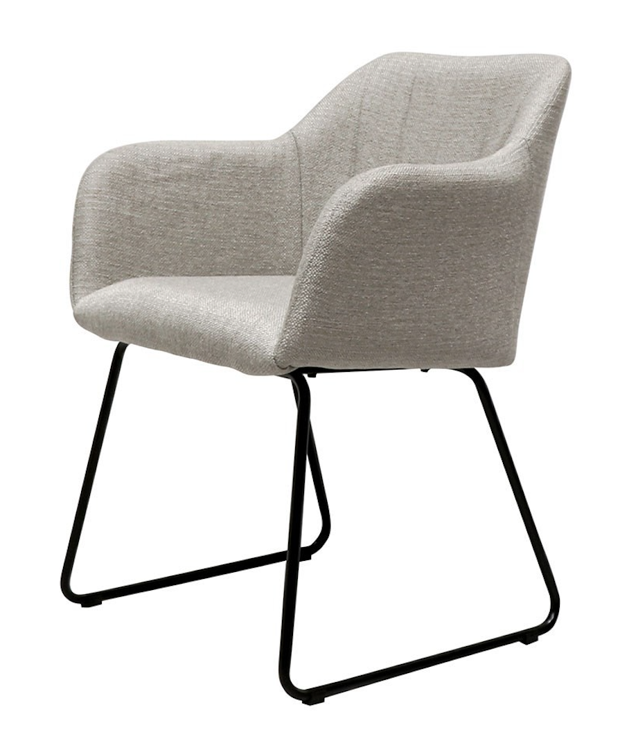 Folio Fabric Dining Chair Grey