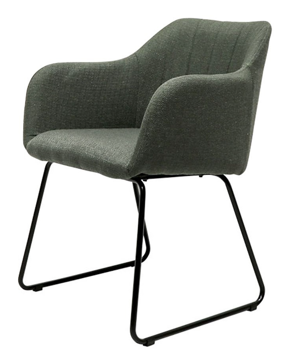 Folio Fabric Dining Chair Green