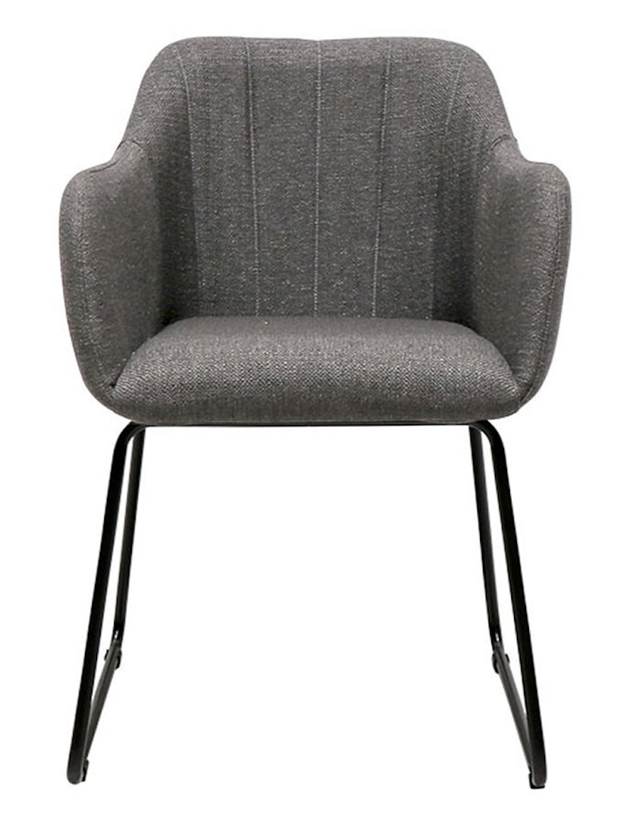 Folio Fabric Dining Chair Charcoal
