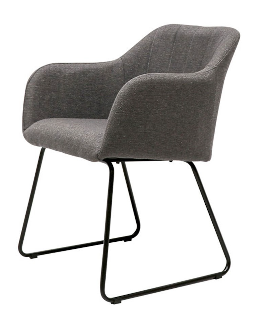 Folio Fabric Dining Chair Charcoal