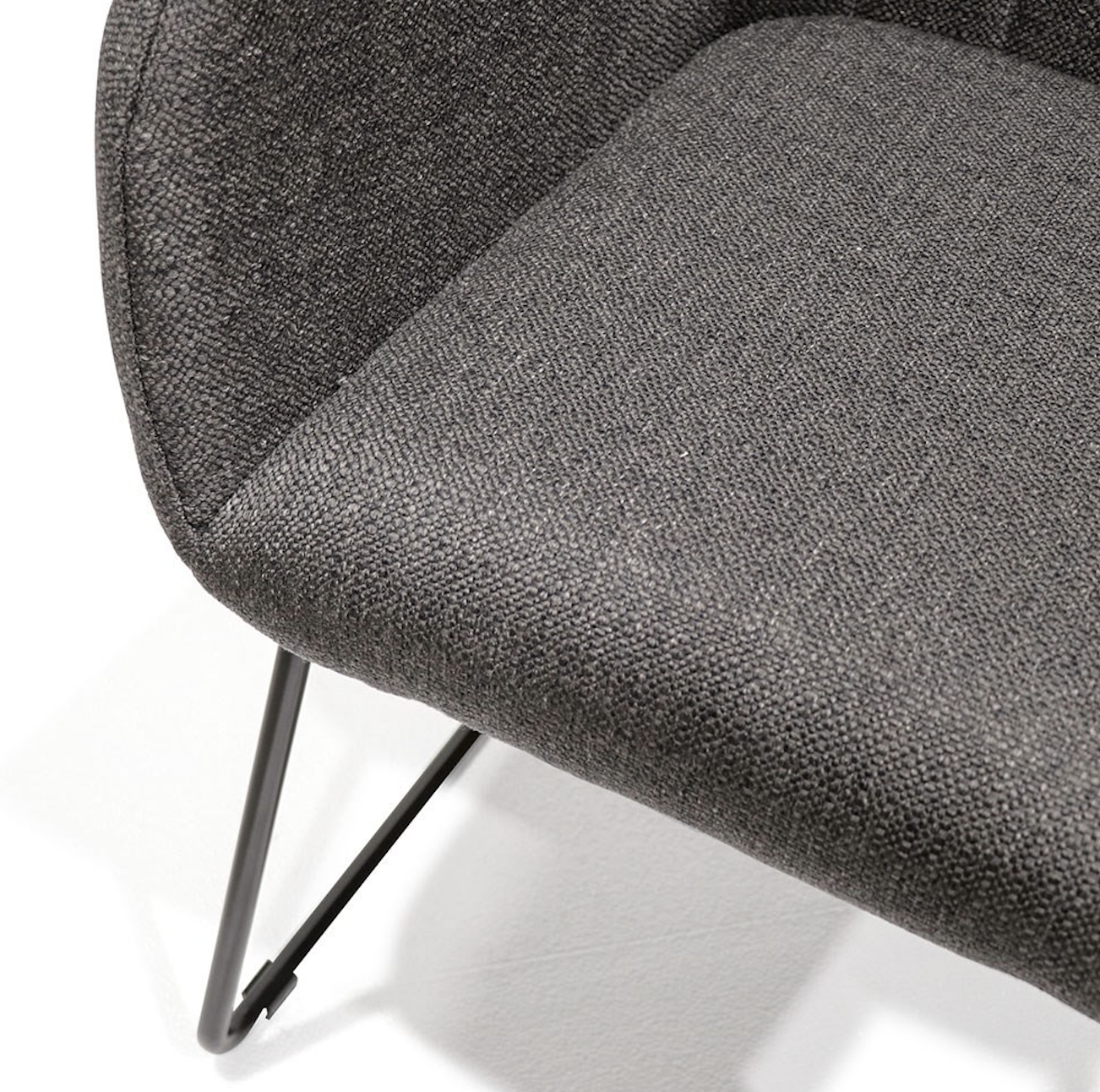Folio Fabric Dining Chair Charcoal