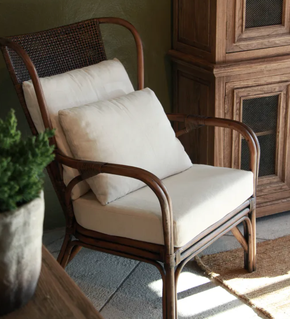Parker Rattan Armchair