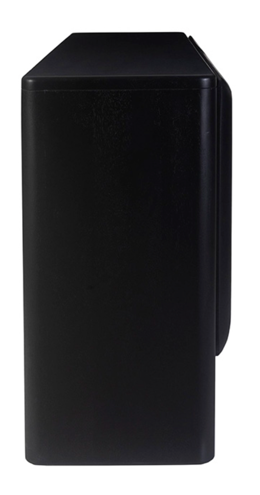 Noir Curved Sideboard - Black