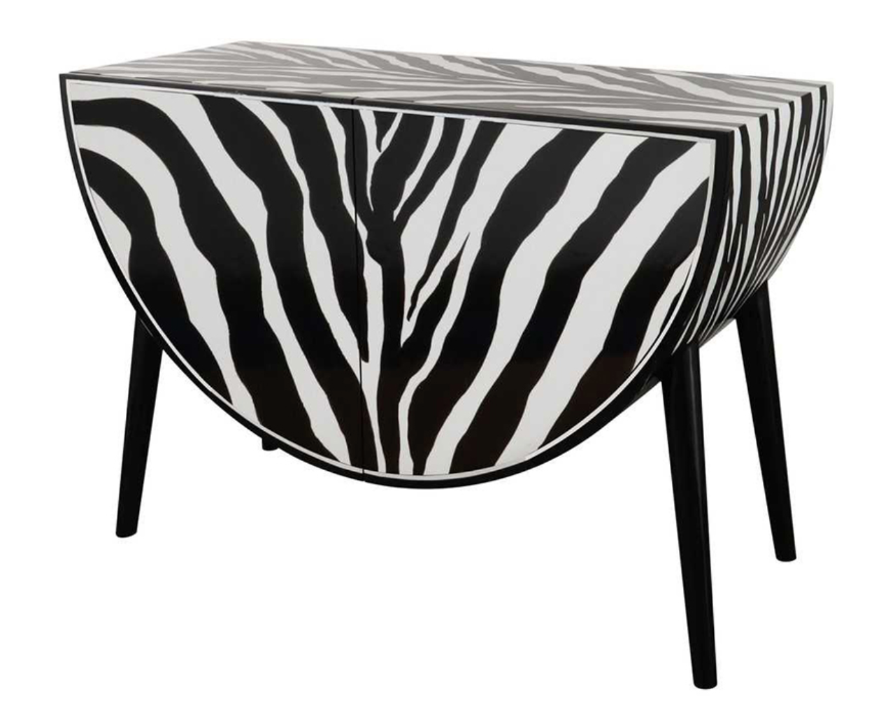 Zebra Sideboard with Two Doors