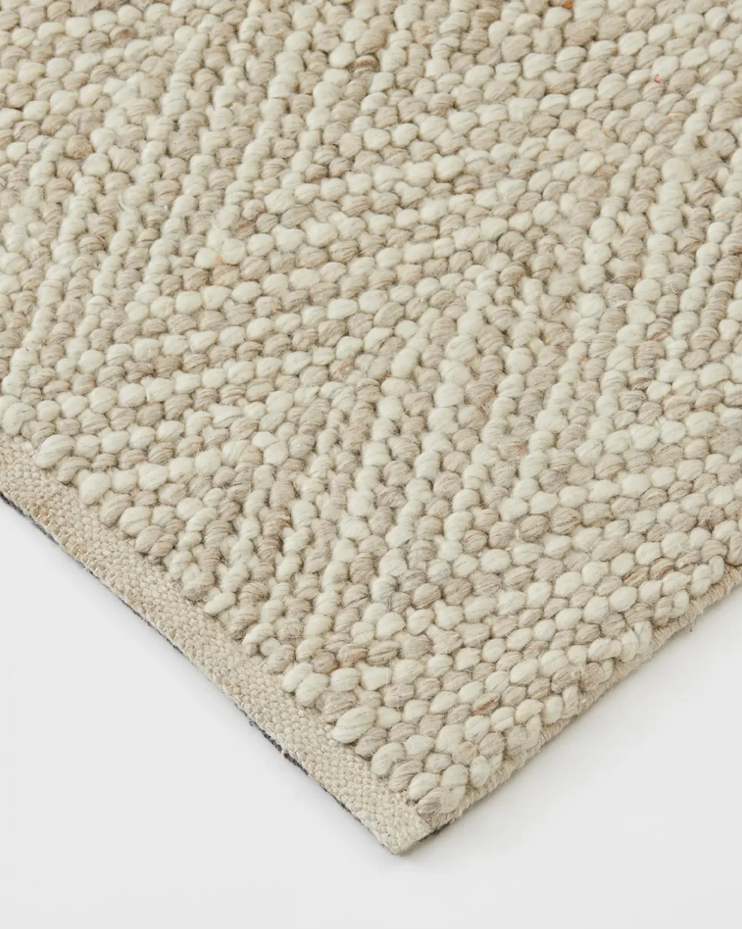 Zambesi Handmade Chevron Rug - Sandstorm