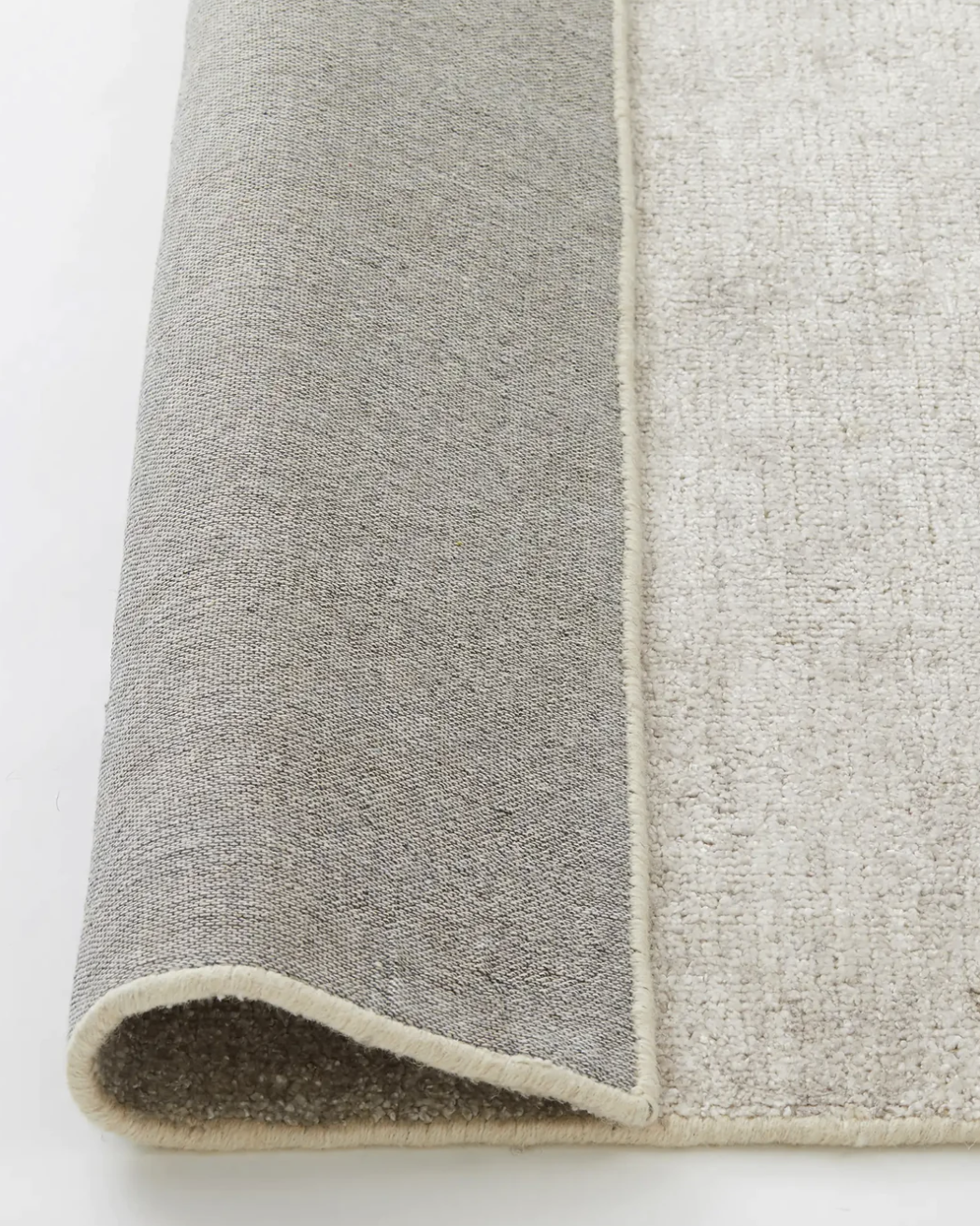 Almonte Hand-Woven Silk & Wool Rug - Oyster