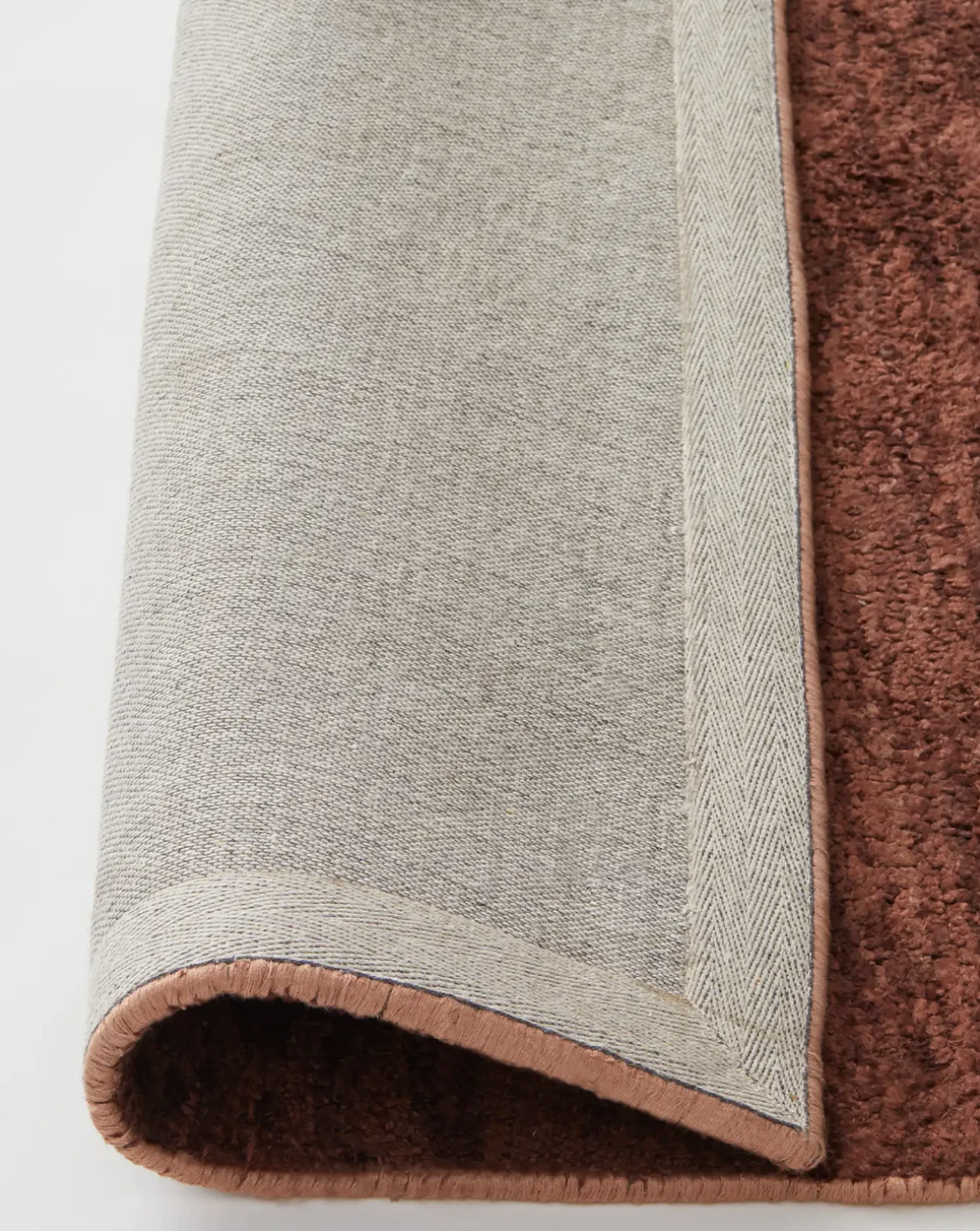 Almonte Hand-Woven Silk & Wool Rug - Clay