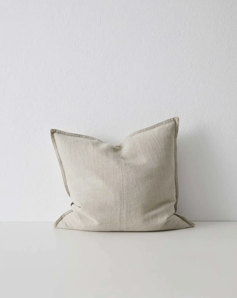 Como Linen Feather Filled Cushion - Linen