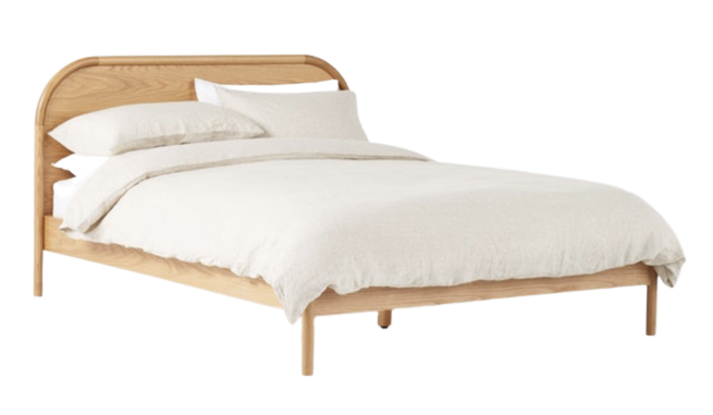 Arc Bed - Oak