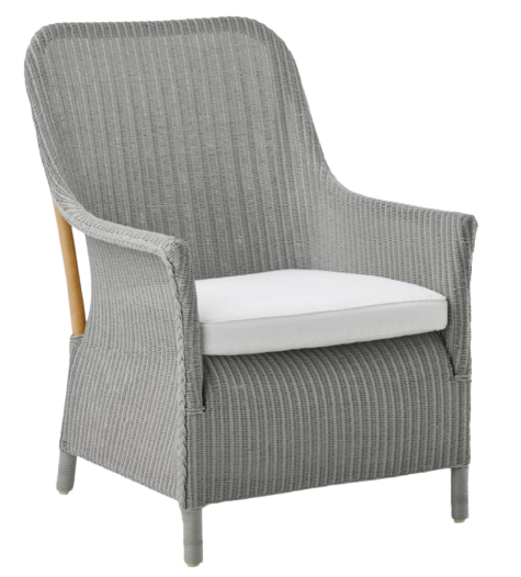 Sika Dawn Rattan Armchair - Grey