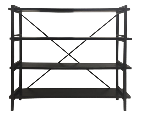 Loft High Shelves Black