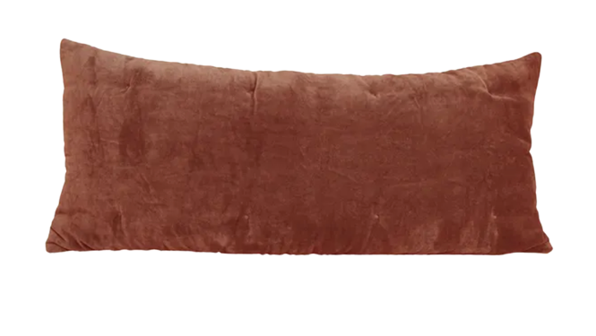 Velvet Lodge Cushion Brick