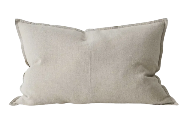 Como Linen Feather Filled Cushion - Linen