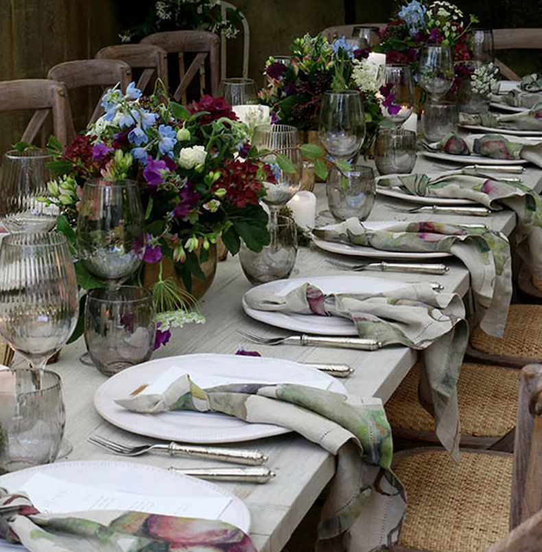 Loire Dining Table - Whitewash