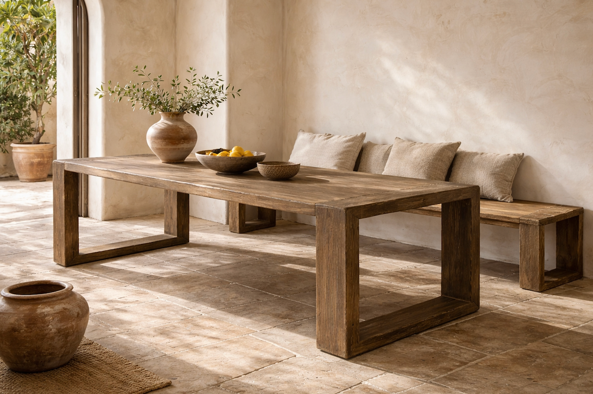 Hastings Elm Dining Table