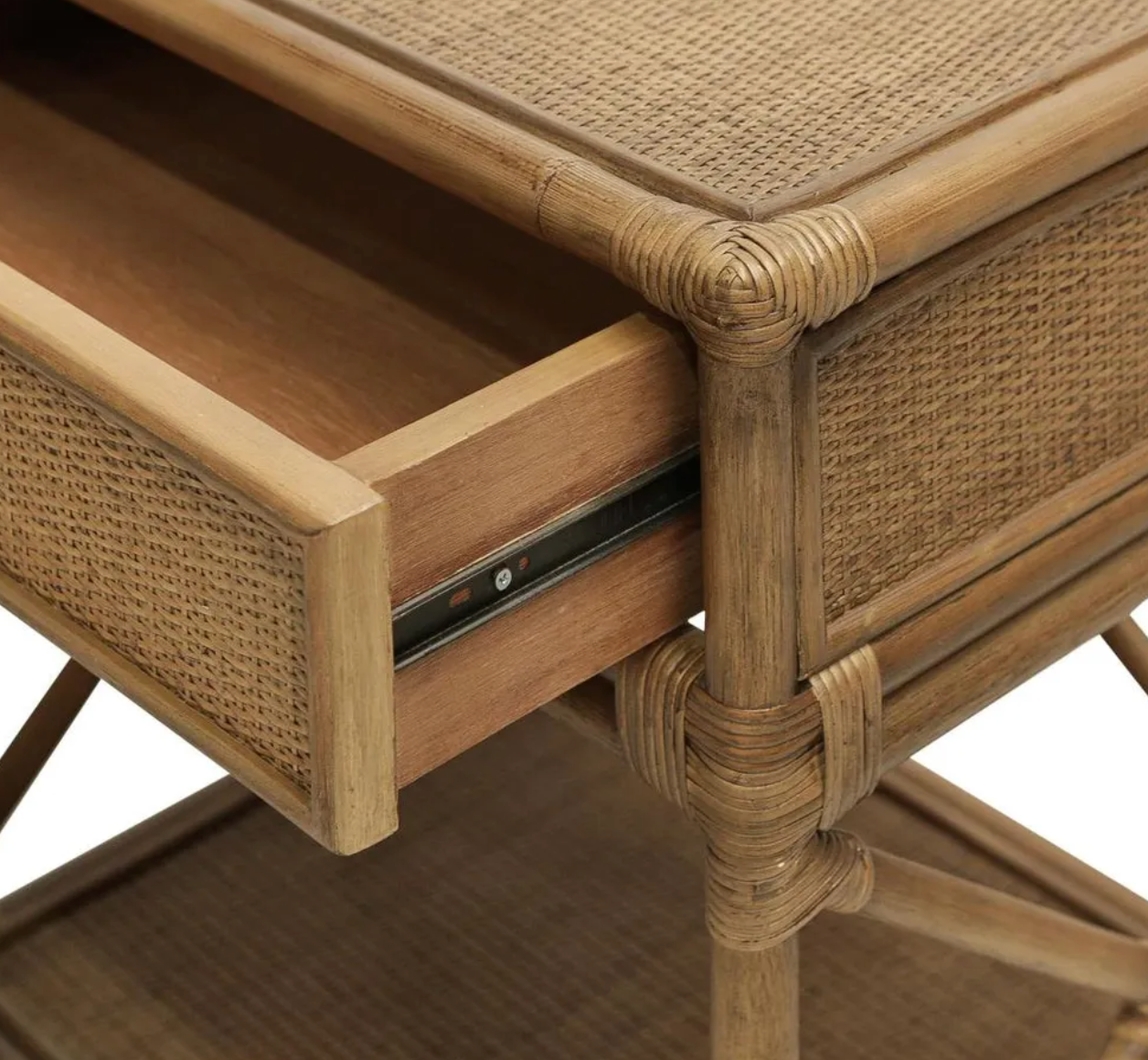 Cayman Rattan Bedside