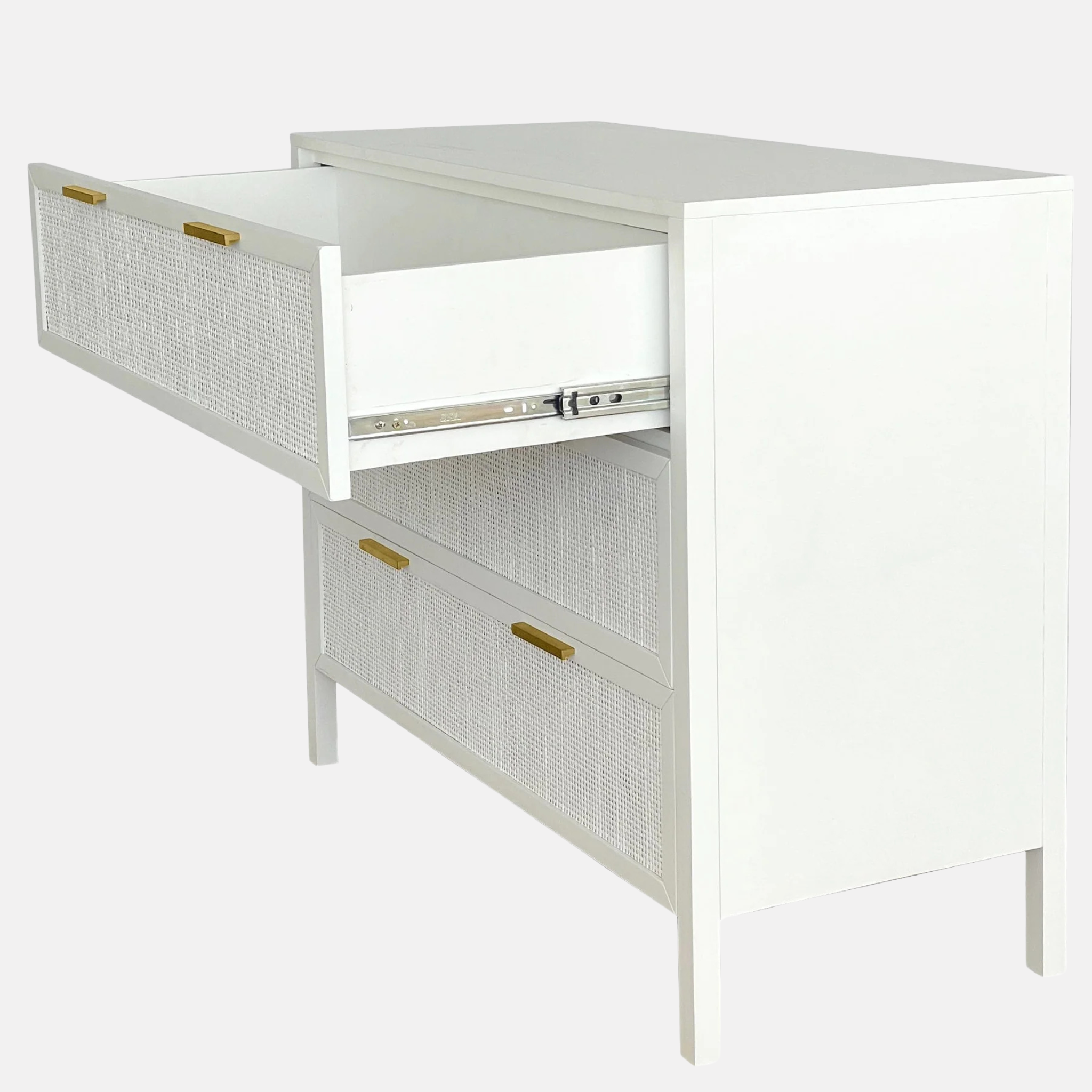 Stamford 3 Drawer Chest - White