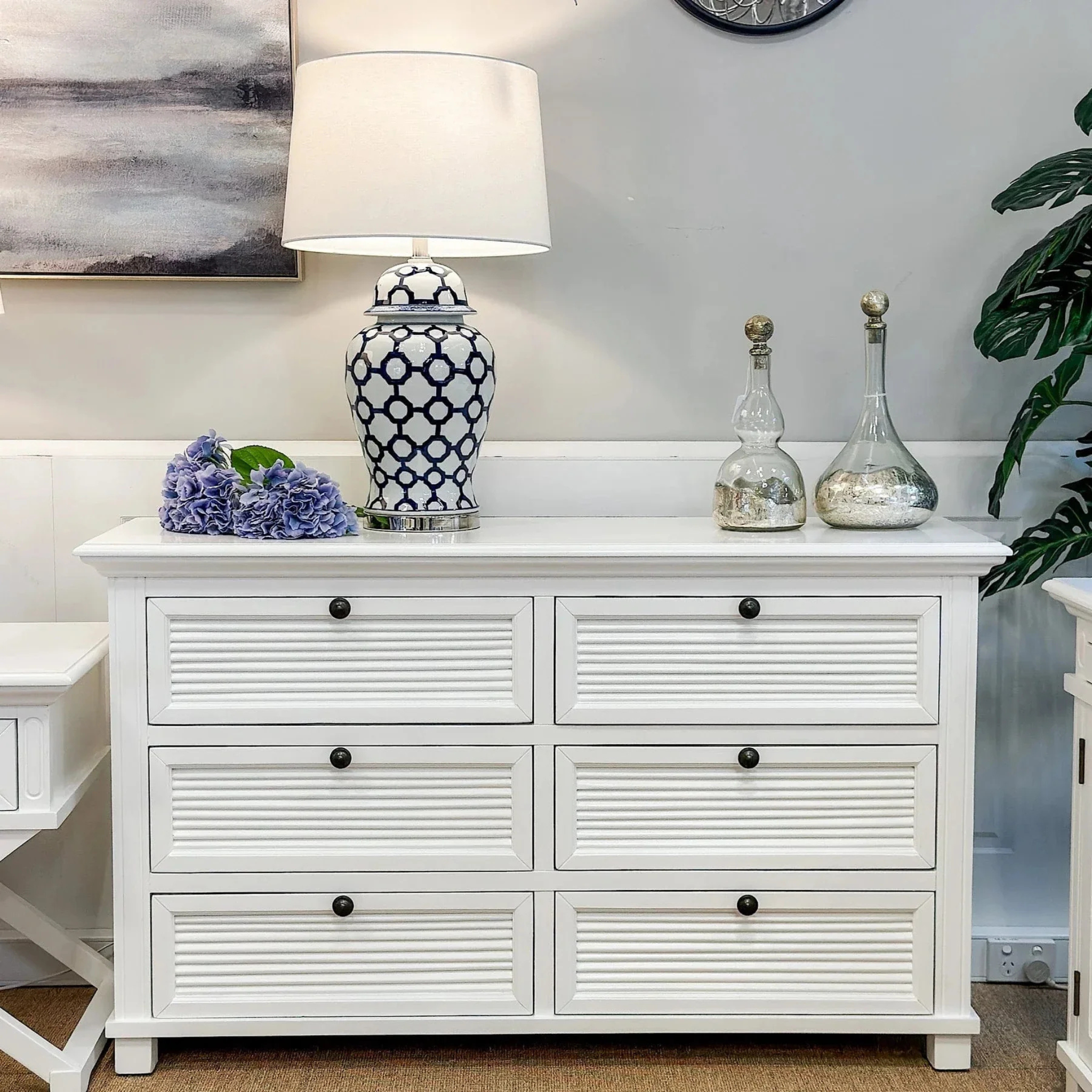 South Beach Chest of Drawers - White
