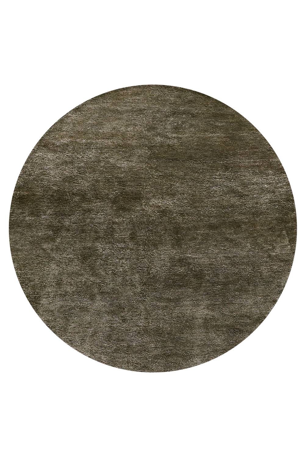 Anchorage Round Floor Rug - Gravel