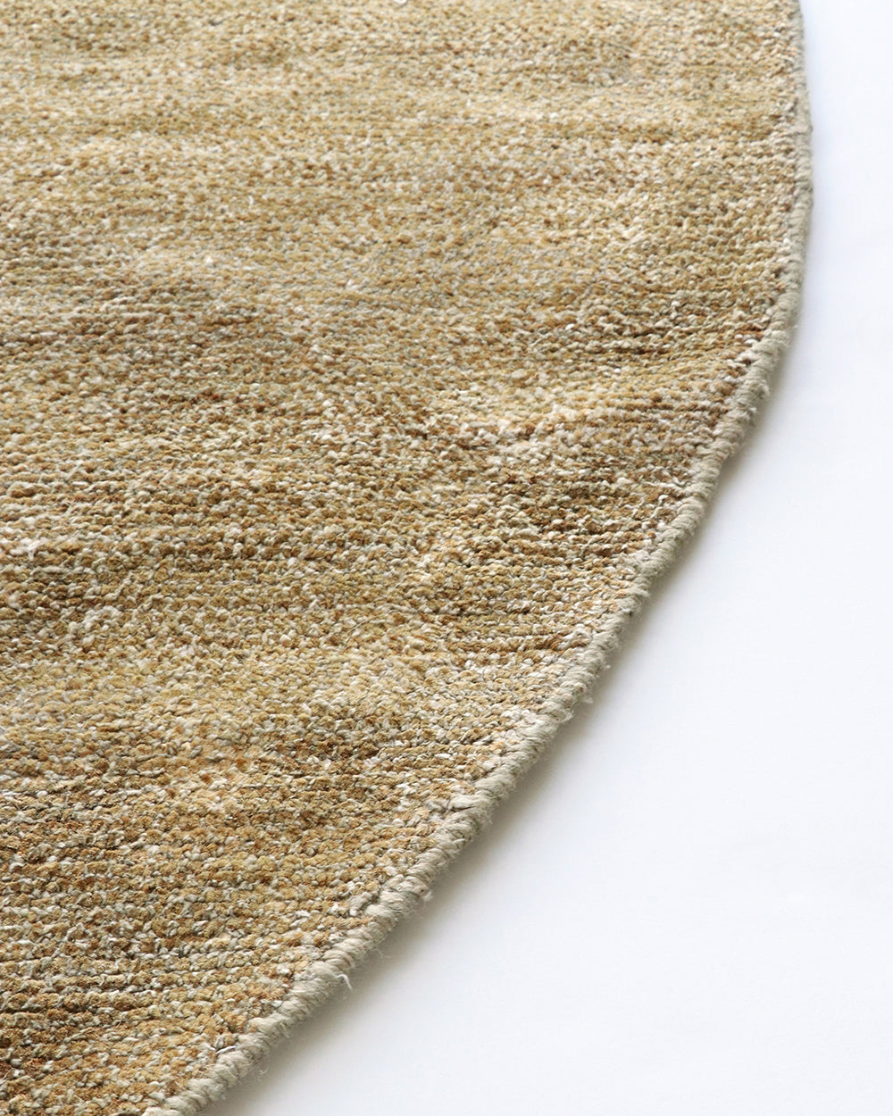 Anchorage Round Floor Rug - Sand Dune