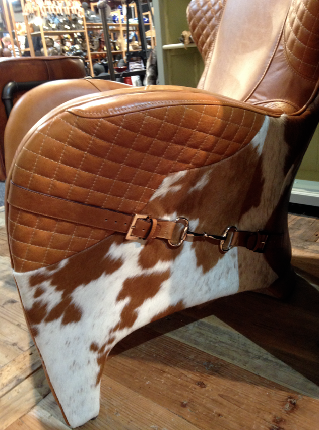 Rodeo Leather & Hide Chair