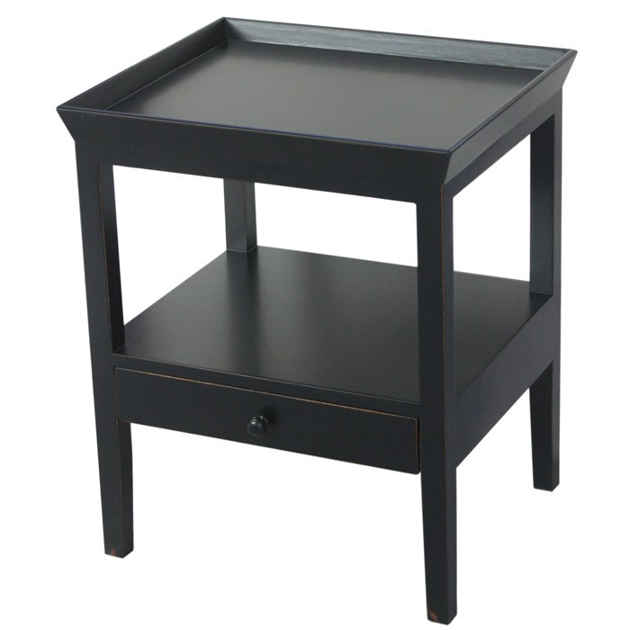 Santiago Bedside Black