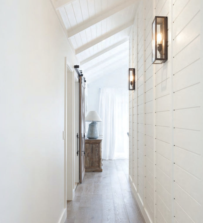 Box Lantern Wall Light