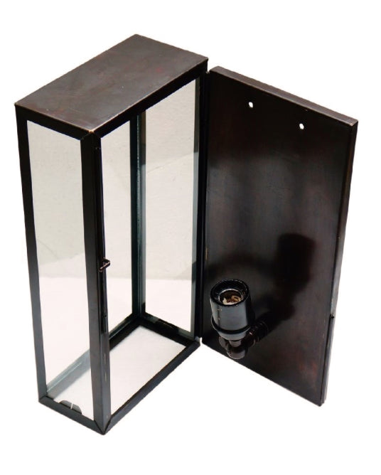 Box Lantern Wall Light