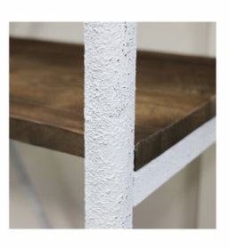 Pilo Industrial Narrow Shelves White