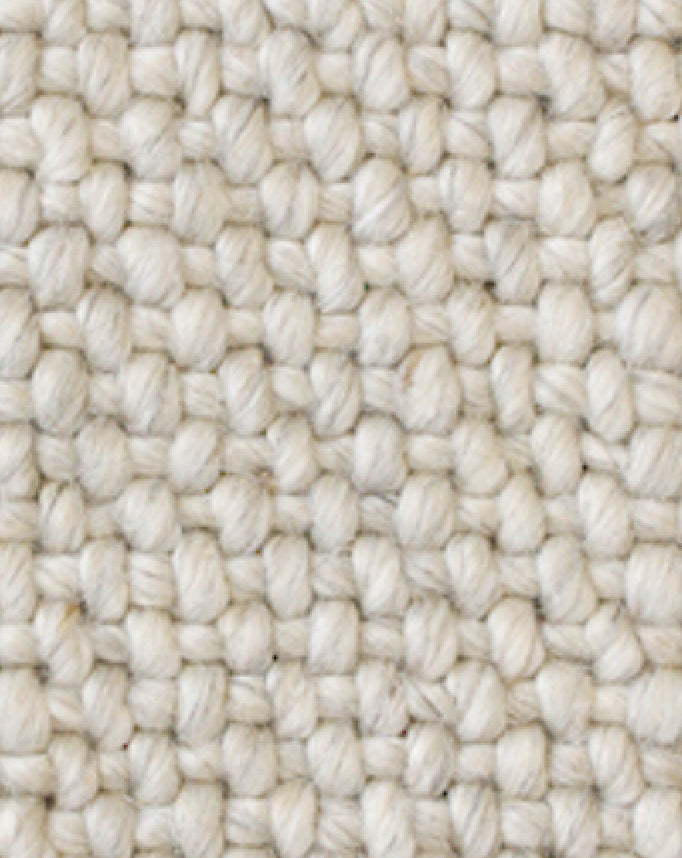 Nebraska Natural White Rug 350cm