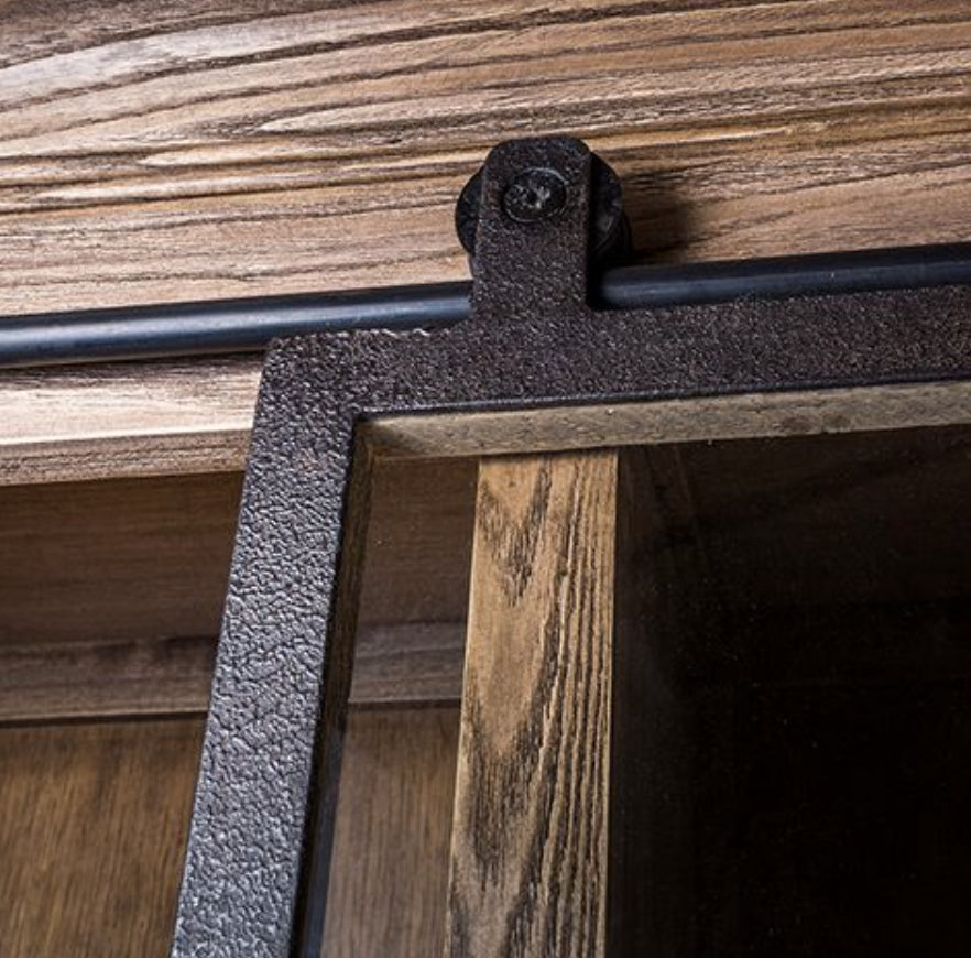 Farmhouse Sliding Door Single Cabinet