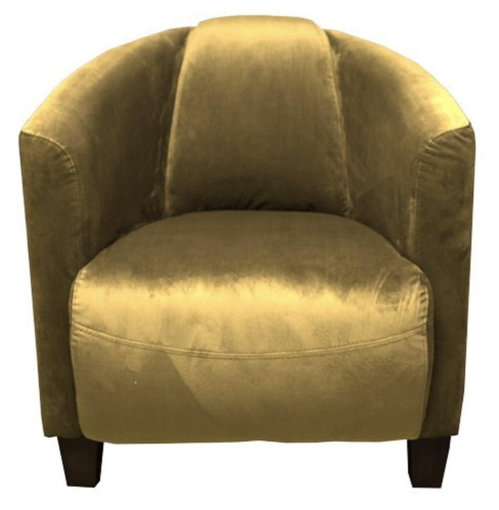 Rocket Velvet Tub Mustard