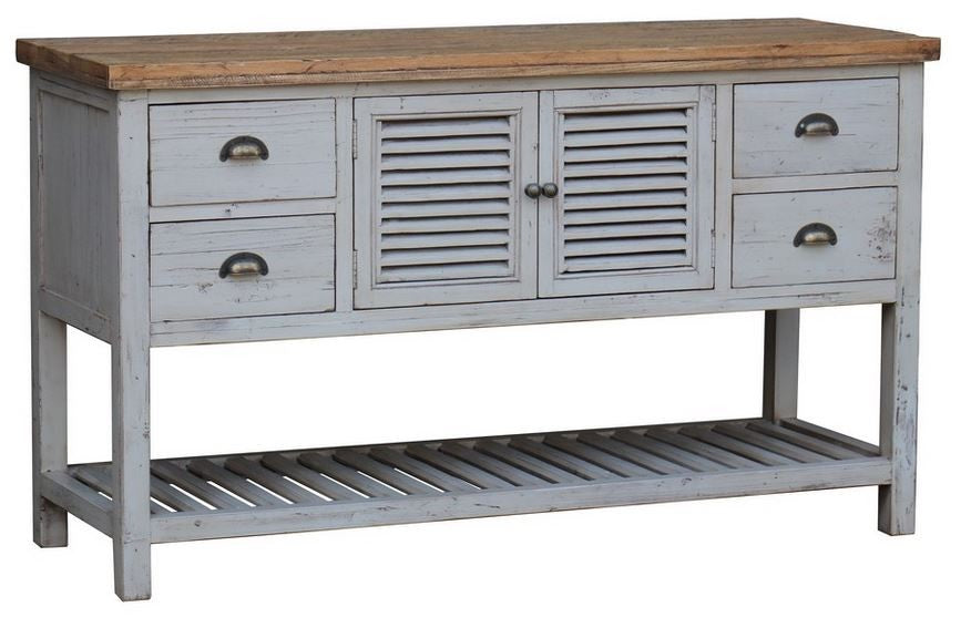 FARMHOUSE OAK & PINE SIDEBOARD