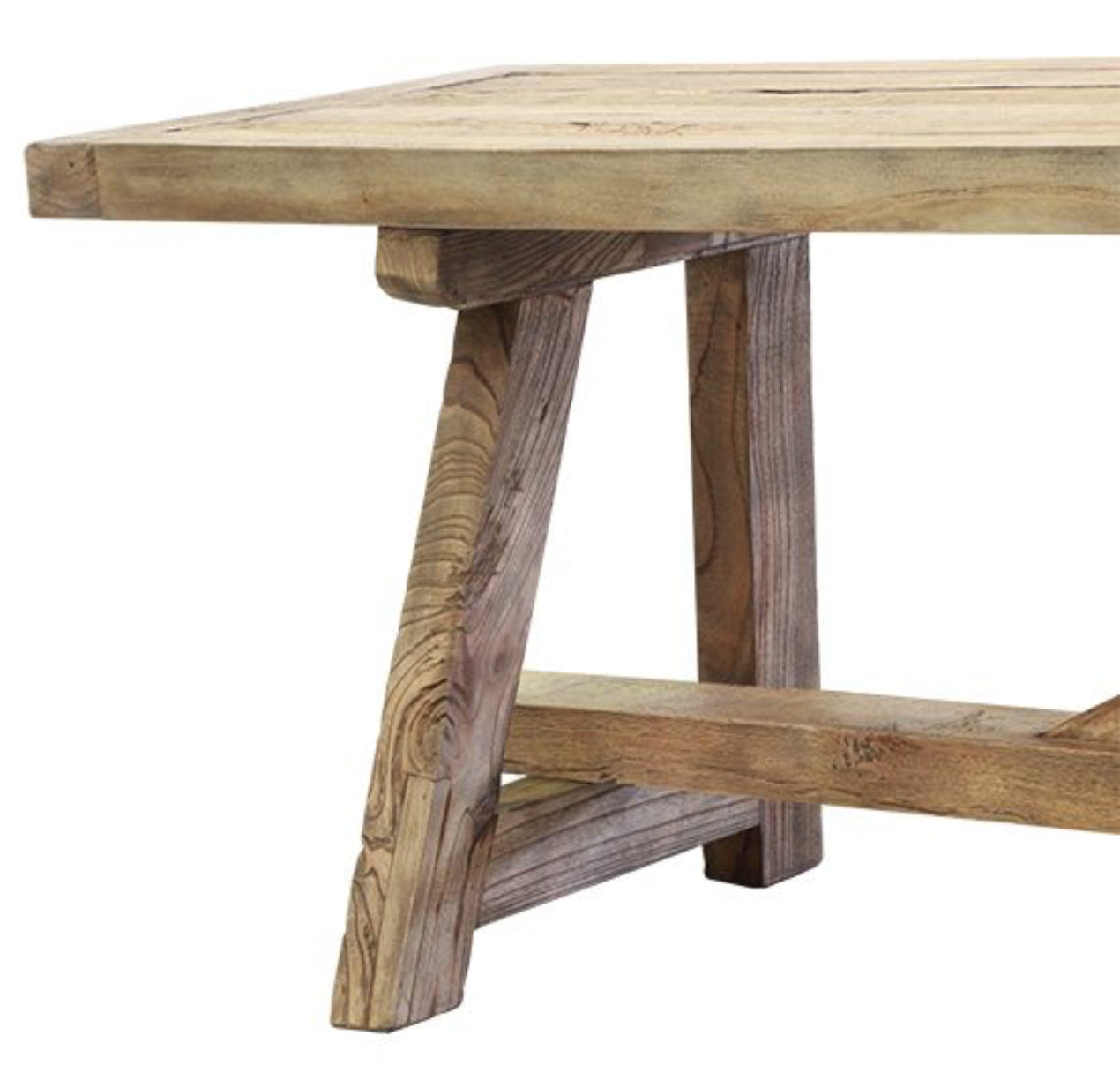 Farmhouse Elm Bench
