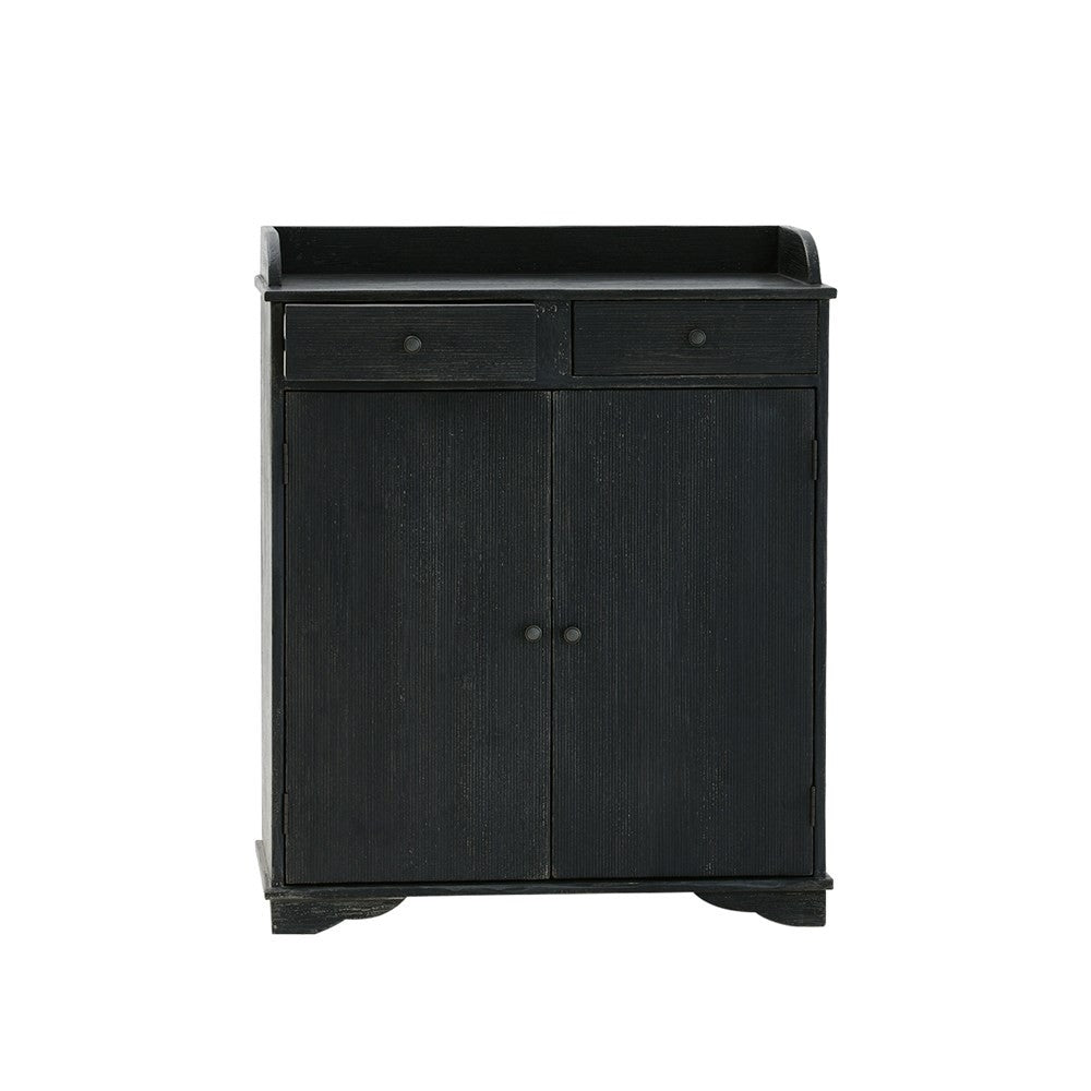 Antonio Cabinet - Rustic Black