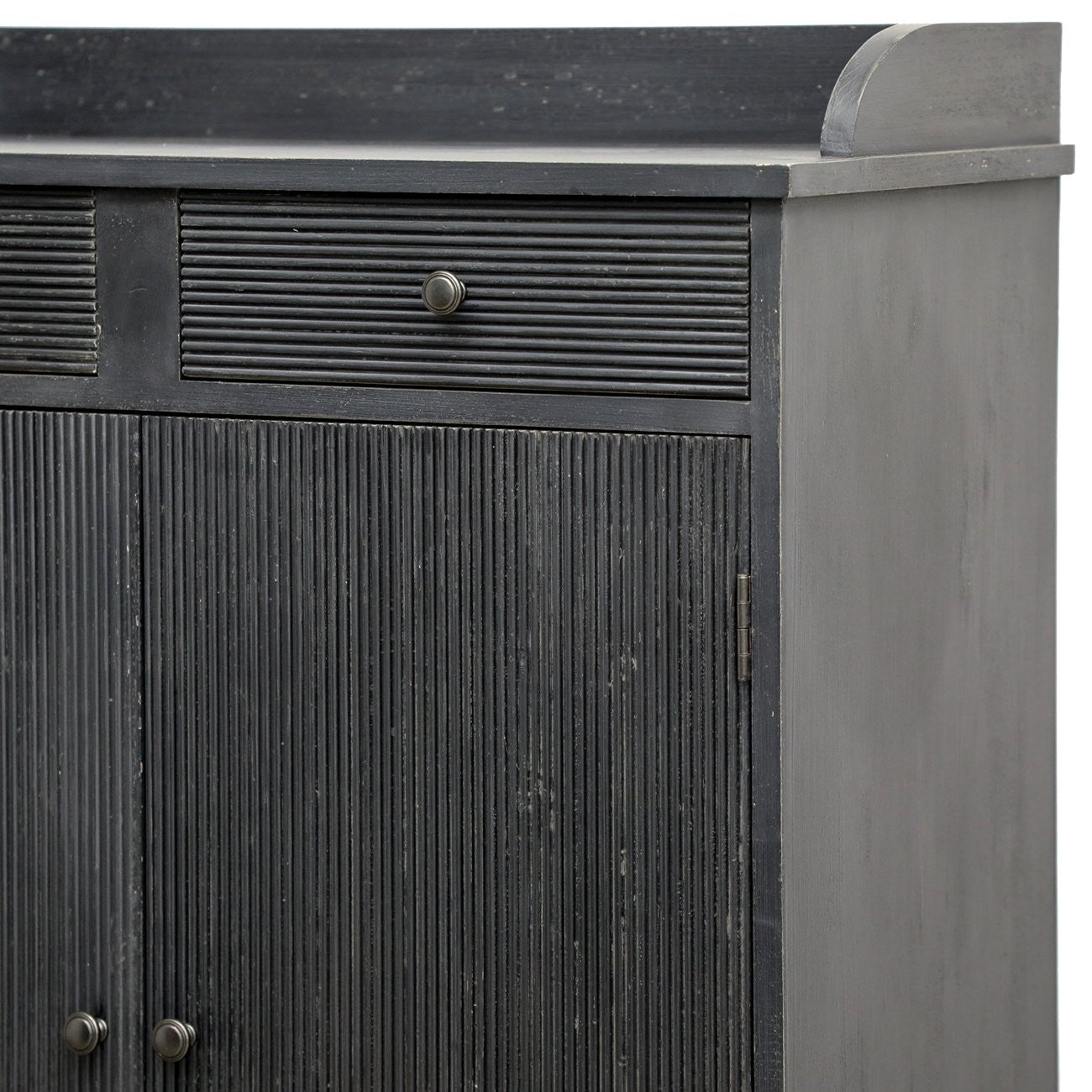 Antonio Cabinet - Rustic Black