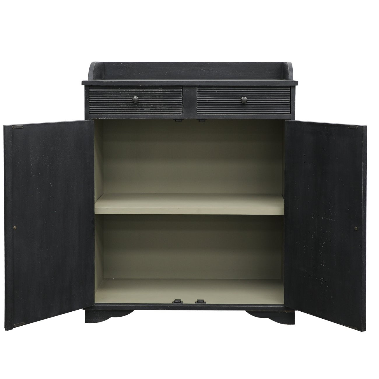 Antonio Cabinet - Rustic Black