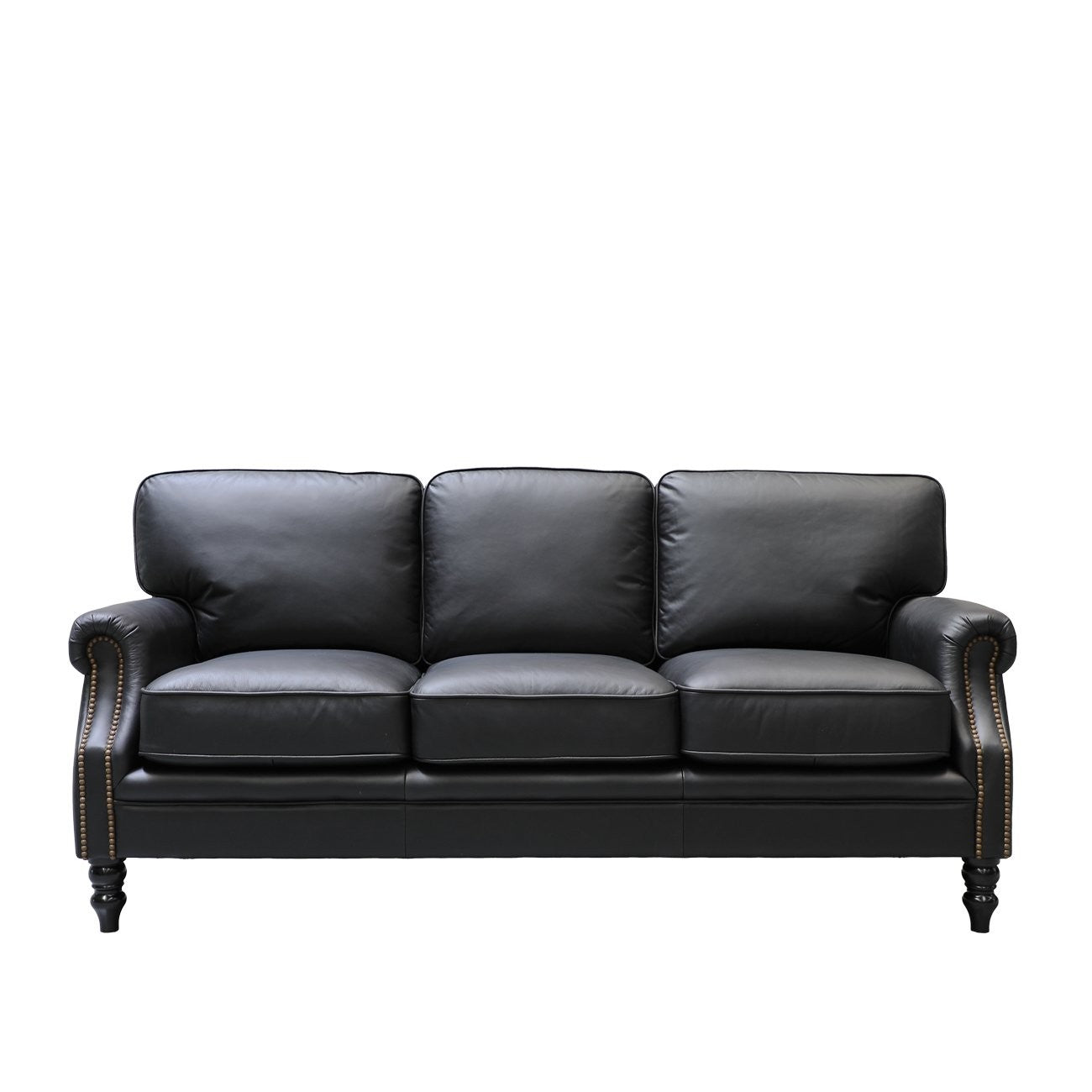 Brunton 3 Seater Sofa - Black