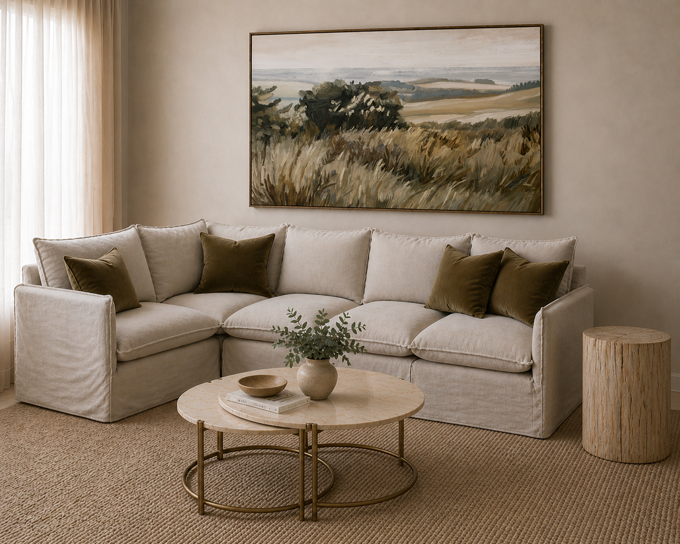 Villa Corner Seat - Double Armless