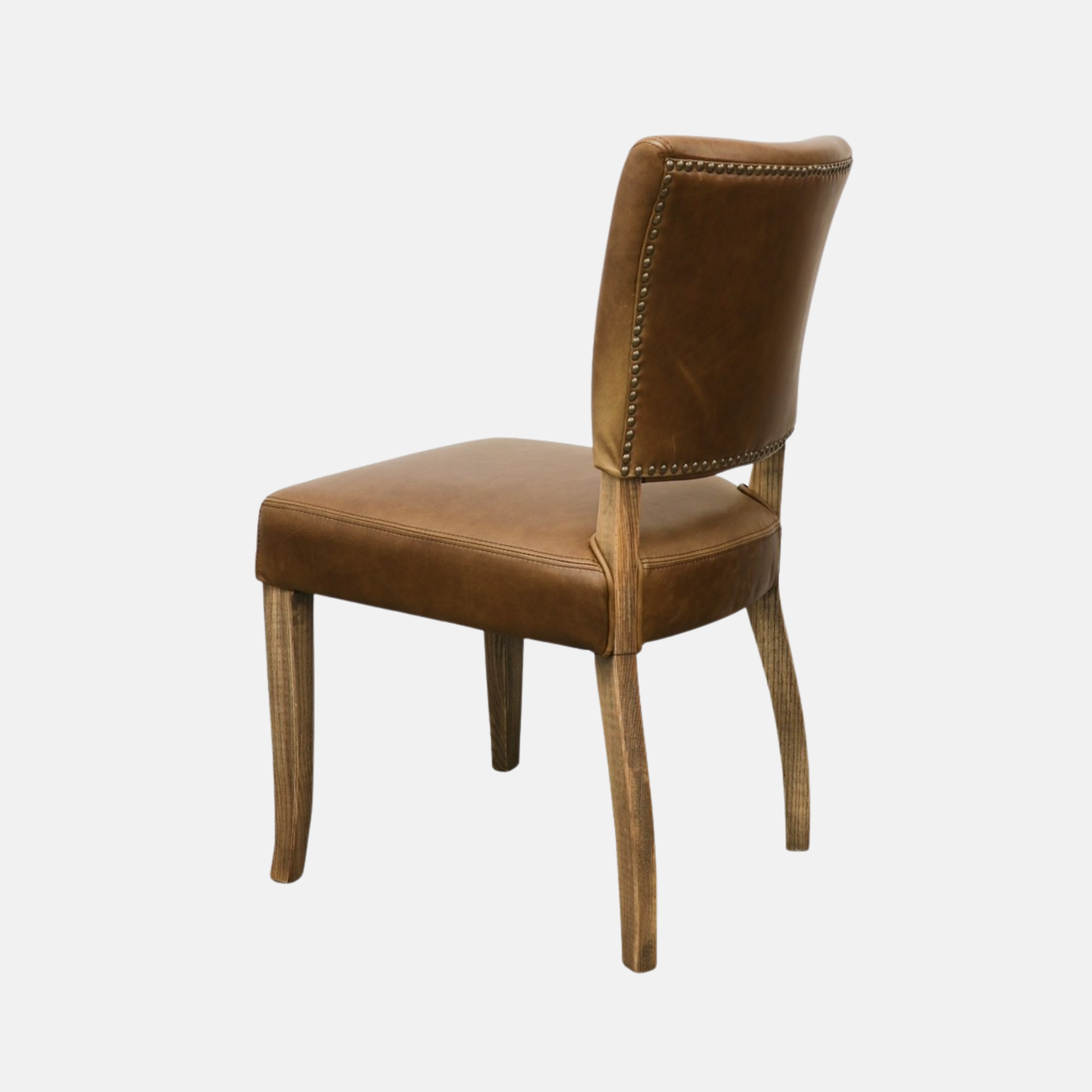 Crane Dining Chair - Brown Leather
