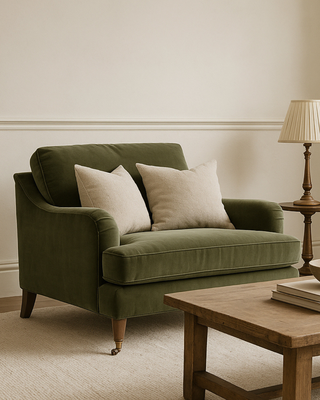 Worthington Armchair - Olive